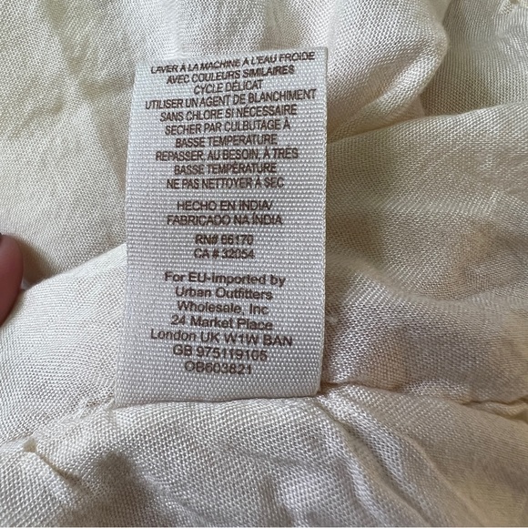 Free People Bring Back The Summer Ruffle Maxi Skirt Pink and Purple Floral - Picture 13 of 13